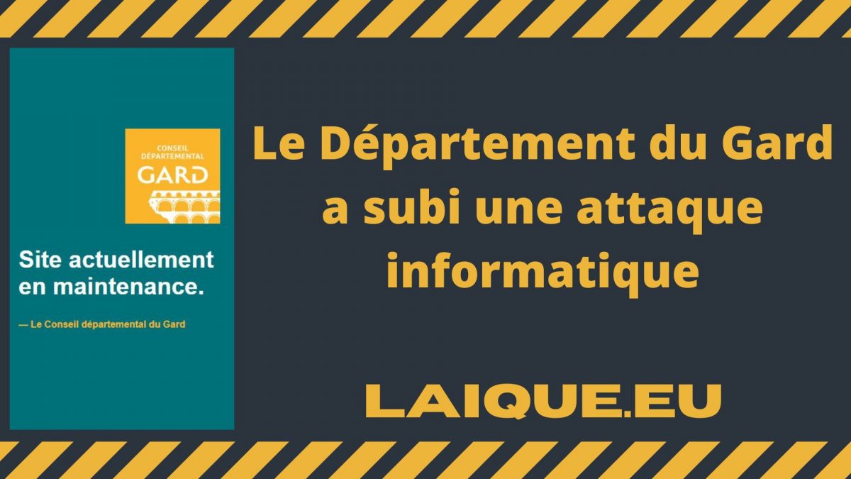 Le Département du Gard a subi une attaque informatique